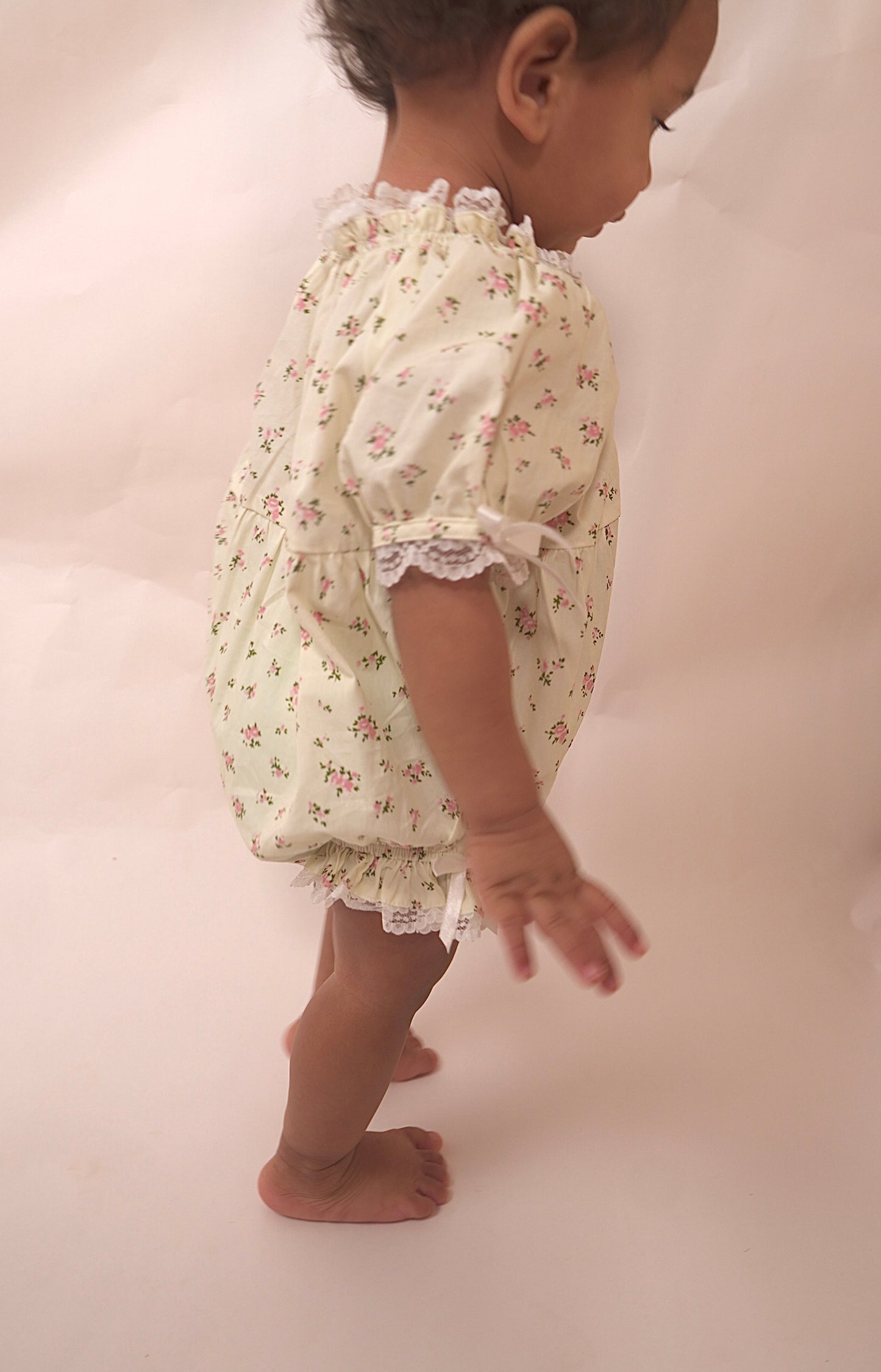 The Rosette Baby Girl Onesie