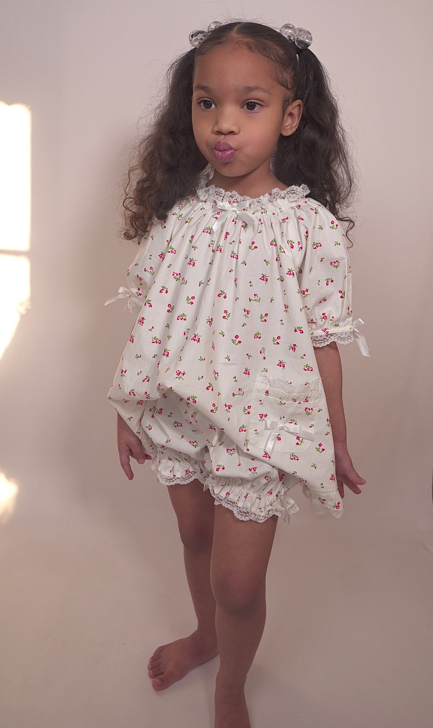 The Posie Bloomer Dress Set - Girls