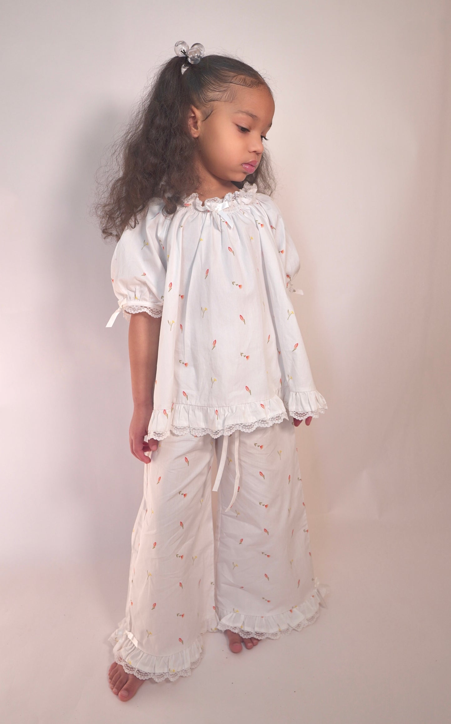 The Lumi Long Pants Set - Girls
