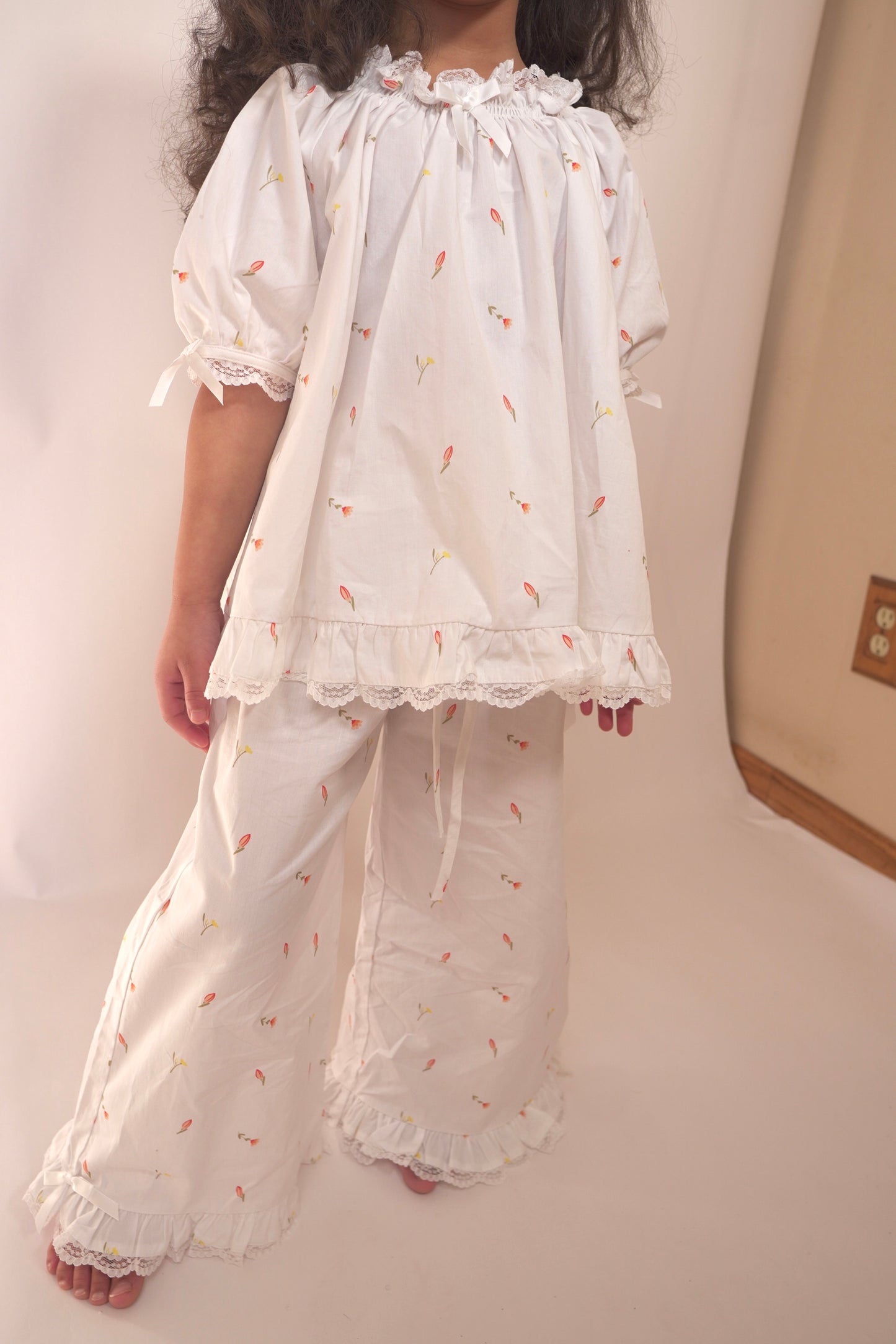 The Lumi Long Pants Set - Girls