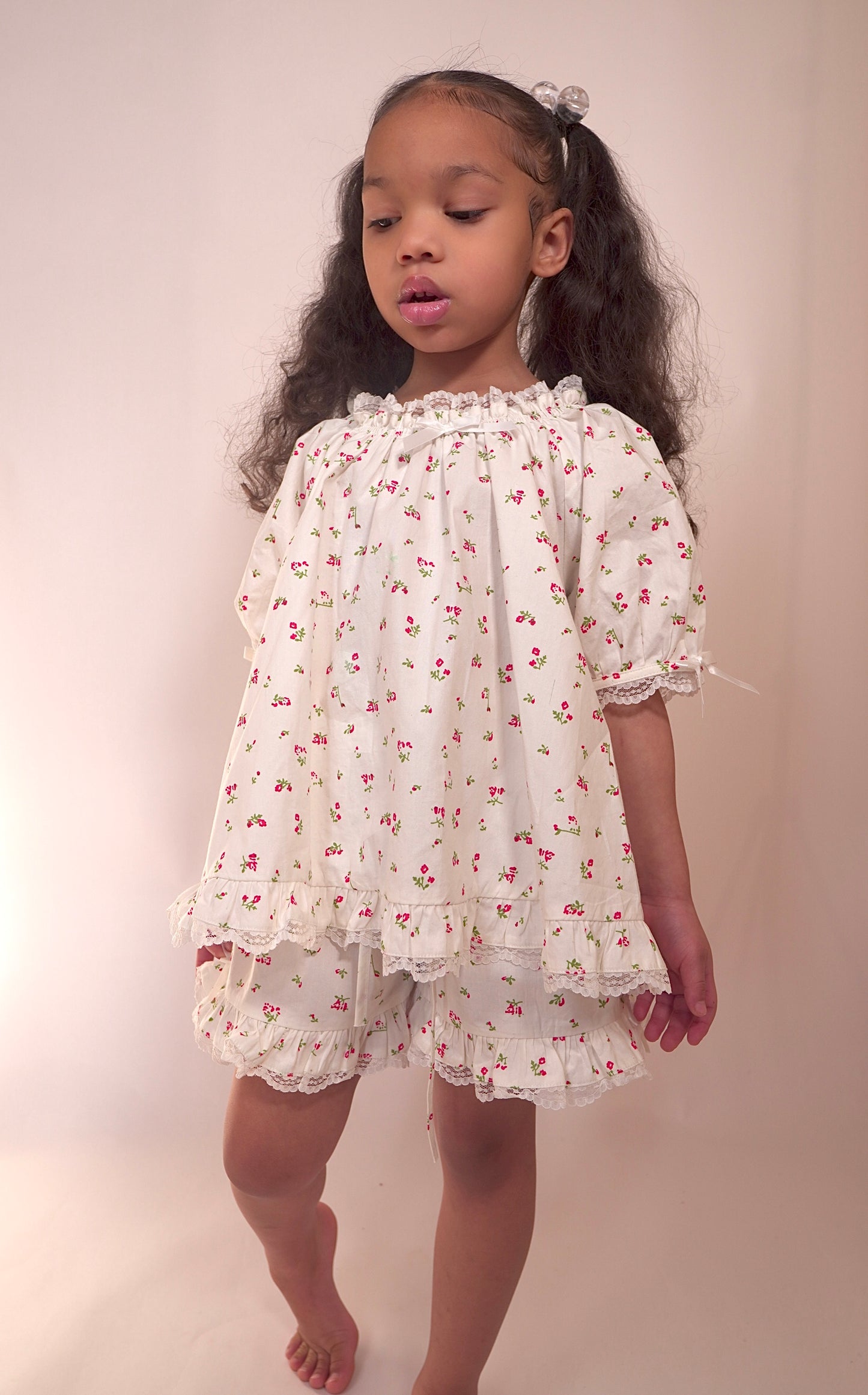 The Posie Short Pants Set - Girls