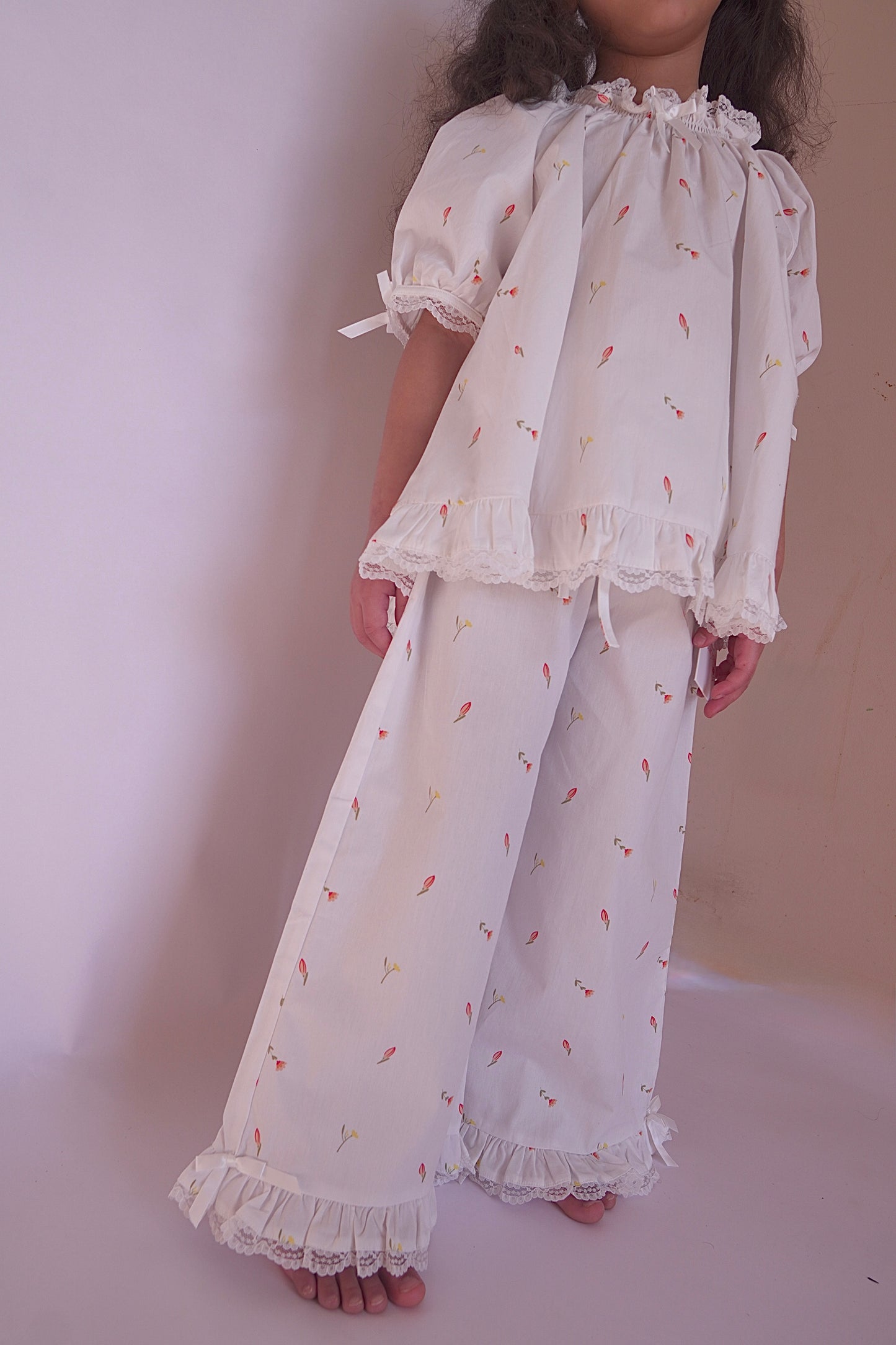The Lumi Long Pants Set - Girls