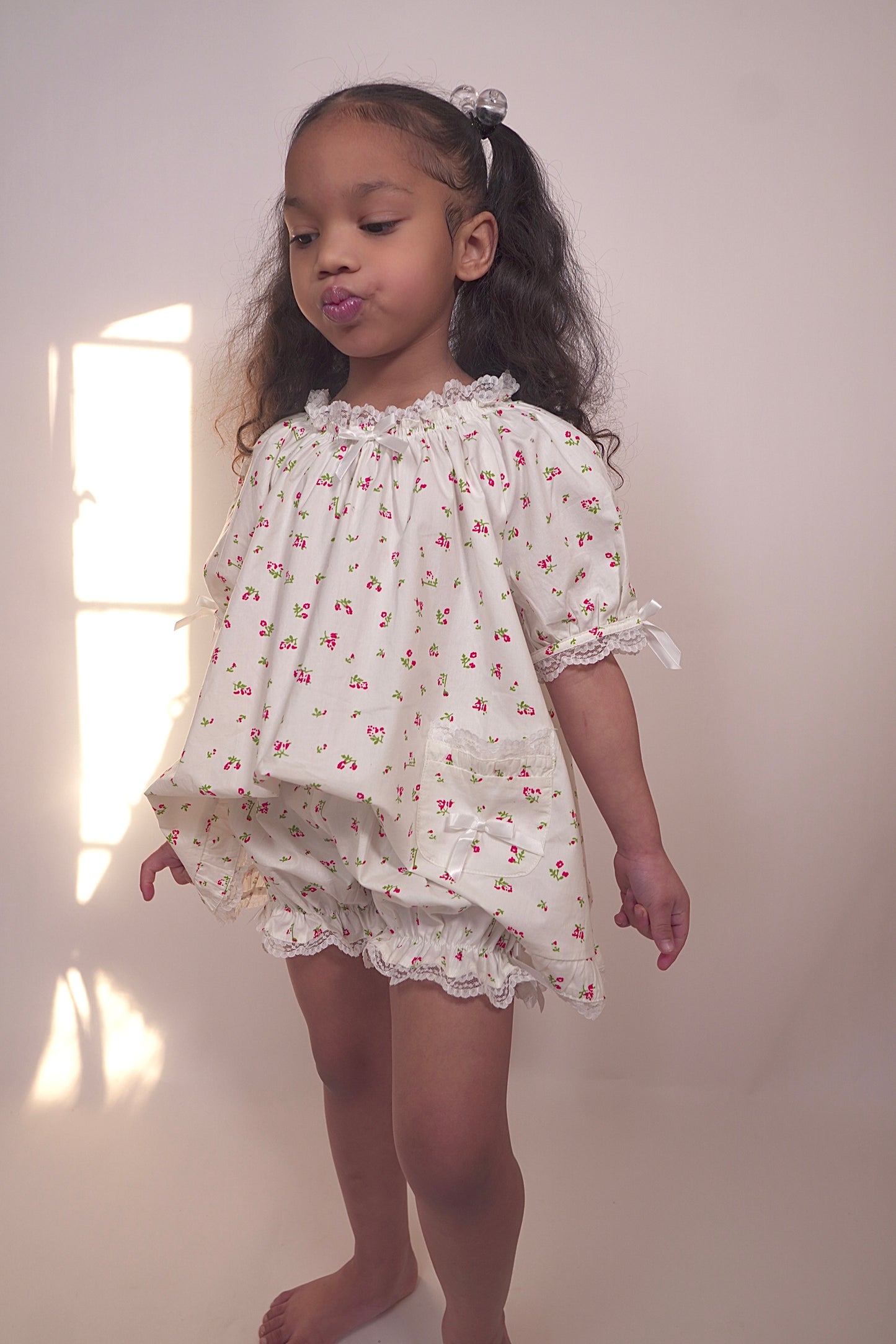 The Posie Bloomer Dress Set - Girls