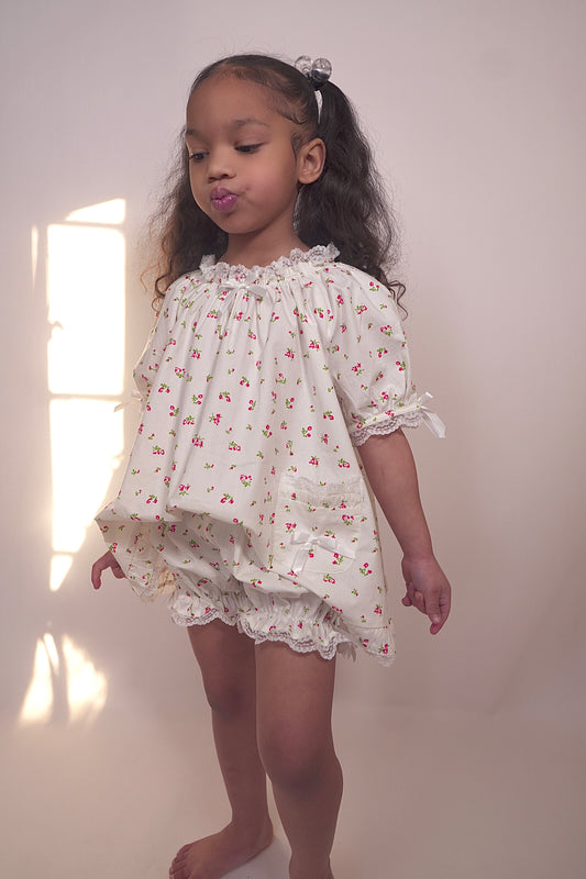 The Posie Bloomer Dress Set - Girls