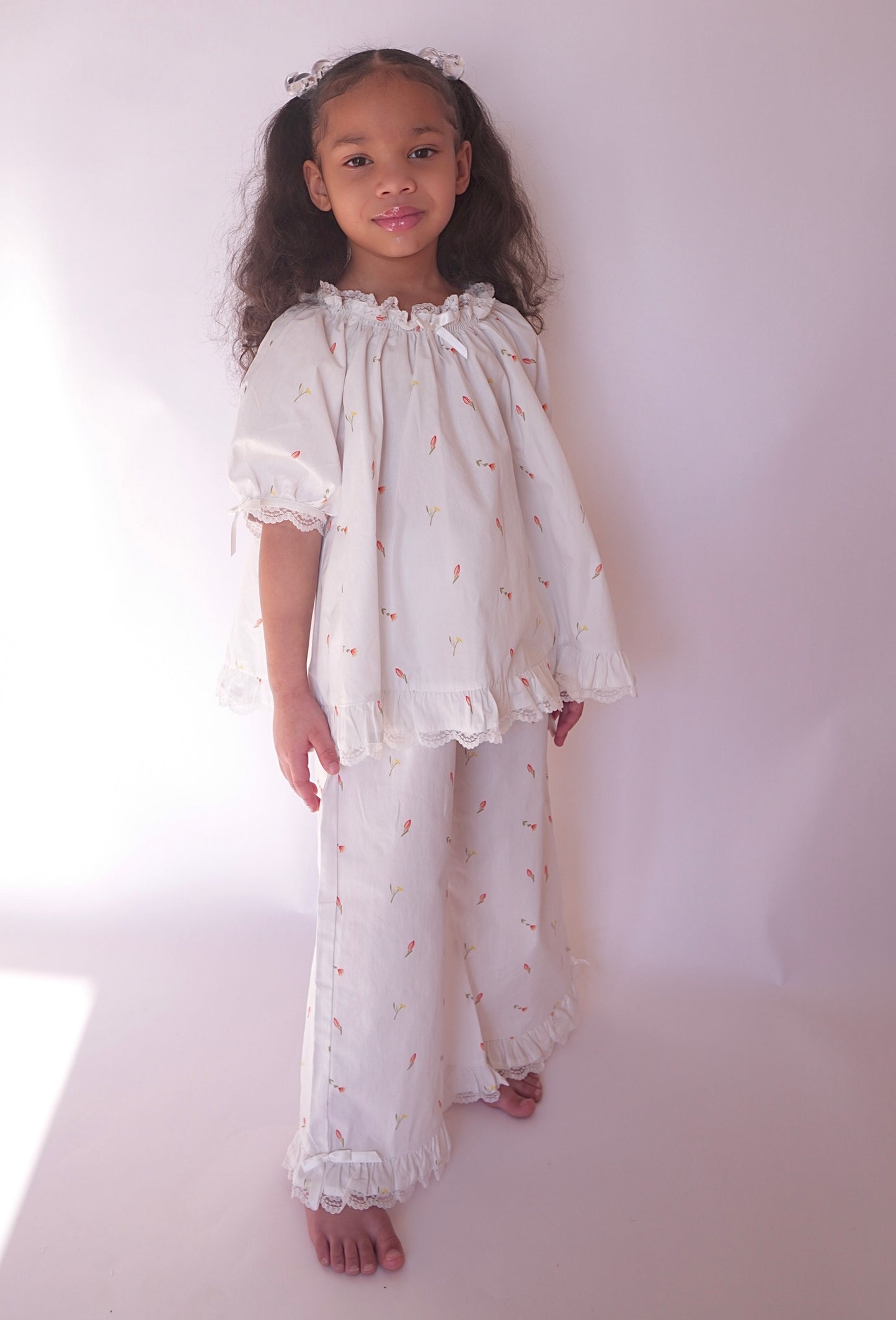 The Lumi Long Pants Set - Girls